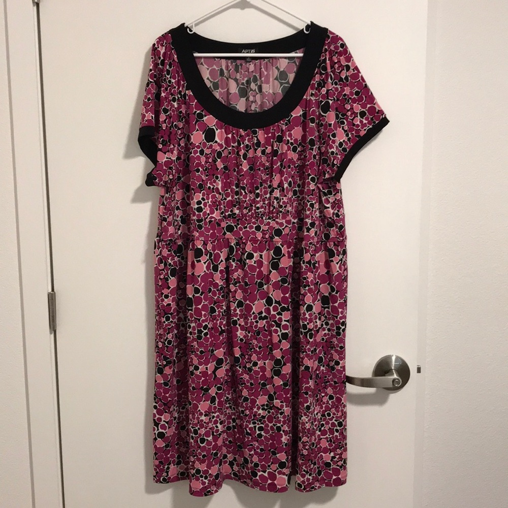 2x knee length dress
